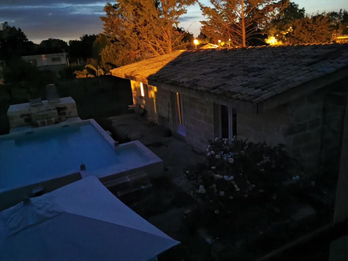 Jolie Villa Avec Piscine Dans Le St Emilionnais Sainte-Terre Exterior foto